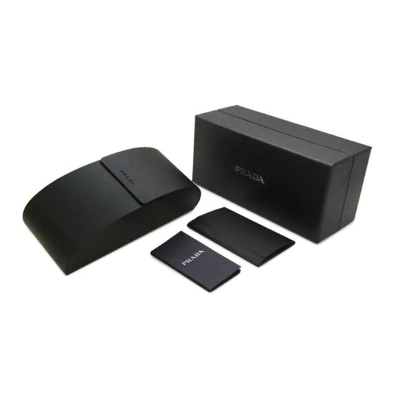 NEW PRADA BLACK EYEGLASSES - Picture 3 of 3